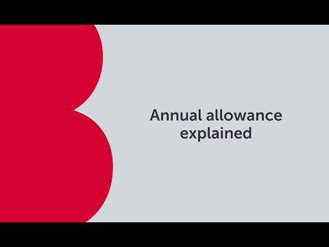 Annual allowance explained | Bitesize Technical