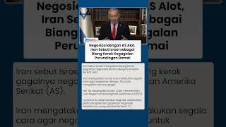 Negosiasi dengan AS Berlajan Alot, Iran Sebut Israel sebagai Biang Kerok Kegagalan Perundingan Damai