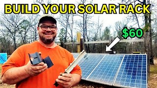 $60 DIY Solar Racks - The Easy Way!