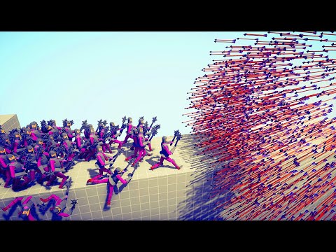 100x MACE SPİNNER vs EVERY GOD - Totally Accurate Battle Simulator TABS