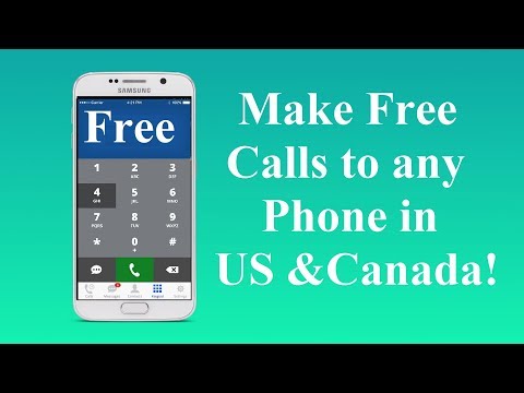 Make Free Phone Calls to any Phone Number in the US and Canada!