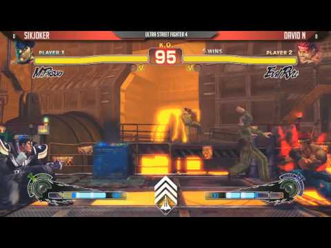 Xanadu Games Monthly 8/23/2014 - USF4 - DCB | SikJoker VS. DCB | David N