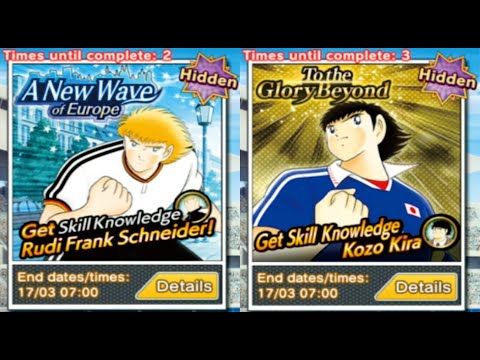 Tips Skill Knowledge ~ Rudi Frank Schneider & Kozo Kira - CAPTAIN TSUBASA DREAM TEAM INDONESIA
