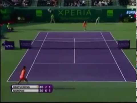 Ivanovic vs Hantuchova Miami 2012 Highlights