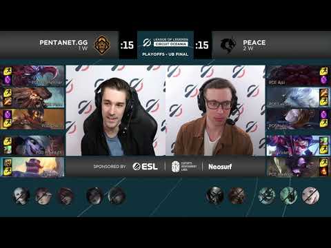Pentanet.gg v Peace - Game Four | Playoffs Day 2 | LCO Split 1 (2021)