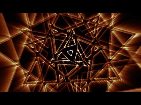 Club Visuals 687 - Golden motion background loop