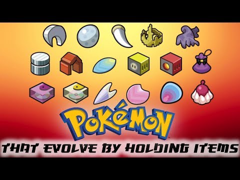 Pokemon That Evolve By Holding Items