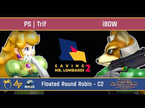 Saving Mr. Lombardi 2 - PS | Trif (Peach) VS iBDW (Fox) - SSBM - Floated Round Robin (C2)