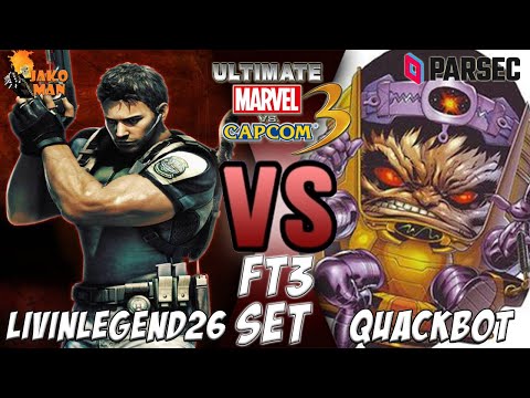 UMVC3 Parsec FT3 Set - livinlegend26 VS QuackBot