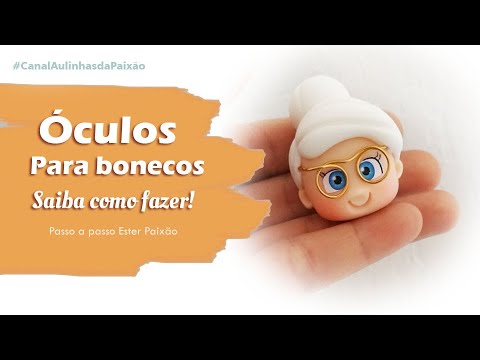 Óculos de arame para bonecos como fazer