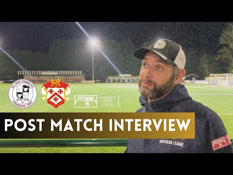"I think the best team won." | Kettering Post Match | Ricky Marheineke Interview