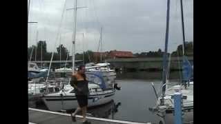 preview picture of video 'Steg -Yachthafen Rechlin/Müritz'