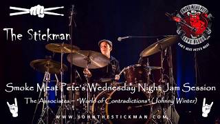 "World of Contradictions" (Johnny Winter) - The Associates - LIVE Jam Session at Smoke Meat Pete's