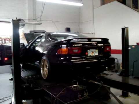 CELICA ST-185, 43psi spinning on awd dyno