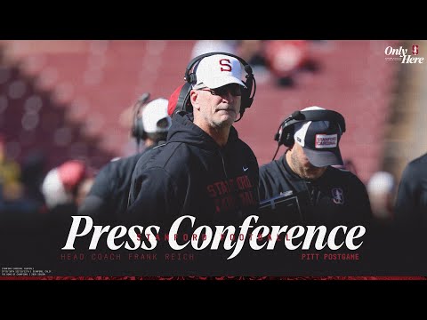 Stanford Football: Postgame Press Conference | Pittsburgh