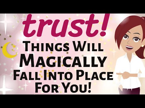 Abraham Hicks 🌠 TRUST! THINGS WILL MAGICALLY FALL INTO PLACE FOR YOU!!! 🎉💕🌟 Law of Attraction