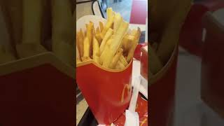 Mc Crispy Chicken burger fries cheese Burger #Chicken burger #Mc #shorts #youtubeshorts