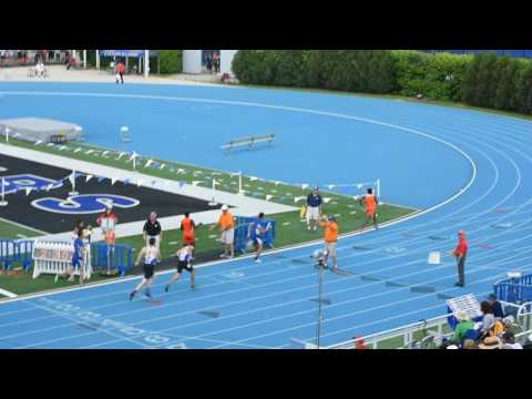 2016 IHSA 3A Prelims Boys 4x400m Relay heat 4