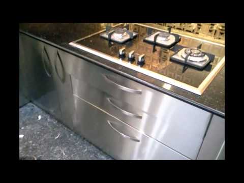 Stainless Steel Modular Kitchen Cabinet