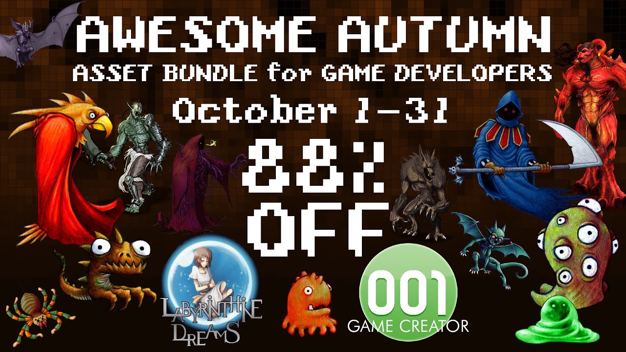 Awesome Autumn Game Asset Bundle