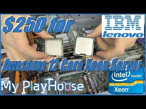$250 for a 12 Core Server, up to 128GB, IBM x3650 M2 - 428