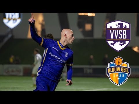 VVSB HEEFT MOEITE TEGEN DE NUMMER VIER! | VVSB - Blauw Geel '38 | Samenvatting | VVSB TV 2022/2023