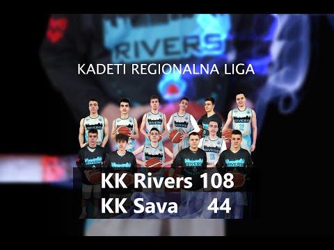 KK Rivers vs KK Sava, kadeti, regionalna liga