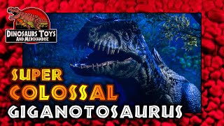 Super Colossal | Riesendino GIGANOTOSAURUS Jurassic World Dominion Mattel Toys 2022 Review [German]