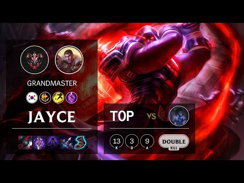 Jayce Top vs Sylas - KR Grandmaster Patch 10.13