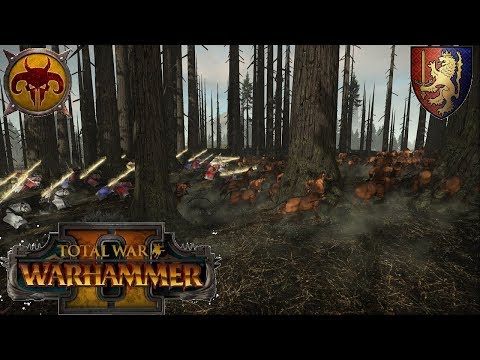 Centigors on Their Own Turf! - BM vs BR | Multiplayer Battle #172 | Total War Warhammer 2