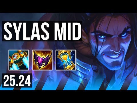 SYLAS vs ZED (MID) | KR Master | 25.24
