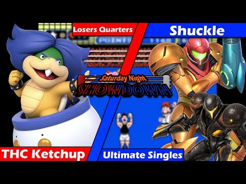 Saturday Night Showdown! #4 THC Ketchup(Ludwig) Vs. Shuckle(Samus,Dark Samus) Losers Quarters