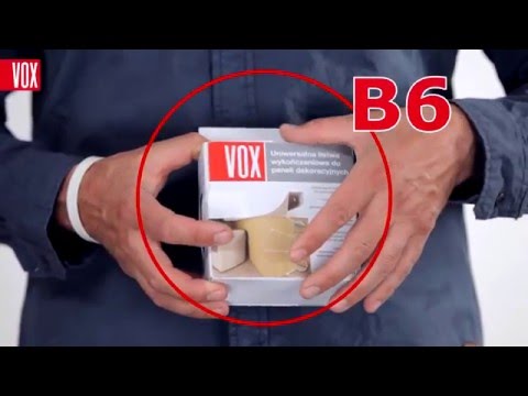 PROSTAVBU - obkladové panely do interieru Motivo VOX - použití a montáž lišty B6 (CZ)