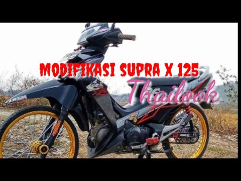 Modifikasi Motor Supra X125R Warna Hitam Putih - Modifikasi Motor Vario 125 Warna Putih - Nelpon ...