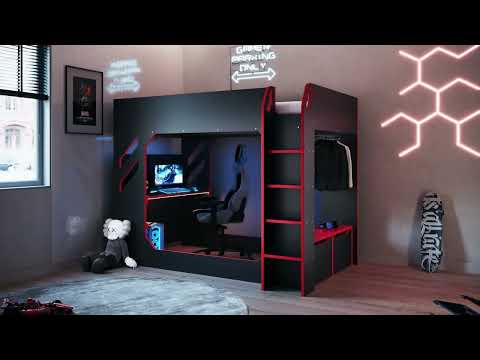 Recoil Shuttle Gaming Highsleeper Features Video