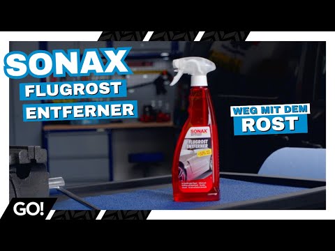 Flugrost am Auto? Das hilft wirklich! Sonax macht es möglich.