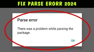Download the video "fix parse error there was a problem parsing package || there was a problem while parsing the package"