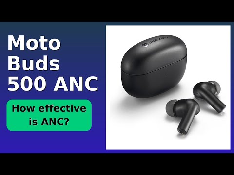 Motorola Moto Buds 500 ANC TWS Black