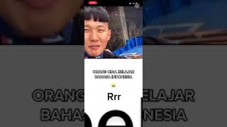 Download lagu Orang cina belajar bahasa indonesia, bikin ngakak😂 #shorts mp3