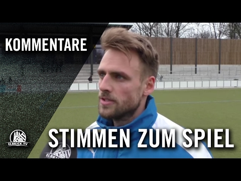 Die Stimmen zum Spiel (HSV Barmbek-Uhlenhorst – TSV Buchholz 08, Viertelfinale, Pokal der 1. Herren)