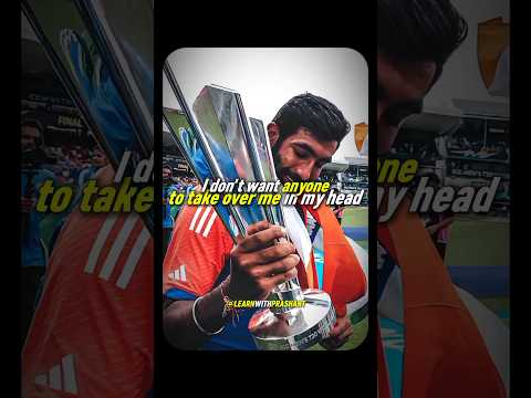 Jasprit Bumrah Mindset 🔥 #shorts #foryou #cricket #motivation