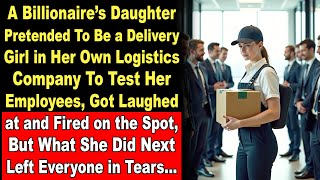 A Billionaire’s Daughter Disguised as Delivery Girl, Gets Fired But Her Secret Identity Left...