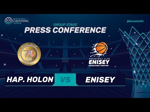 UNET Holon v Enisey Krasnoyarsk - Press Conference - Basketball Champions League