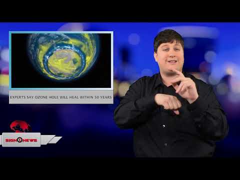 Experts say ozone hole will heal within 50 years (ASL - 11.6.18)