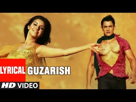 LYRICAL: Guzarish | Ghajini feat. Aamir Khan | Asin | Love Song | T-Series