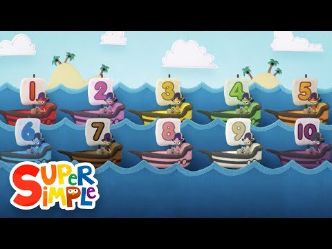 10 Little Sailboats | Kids Songs | Super Simple Songs