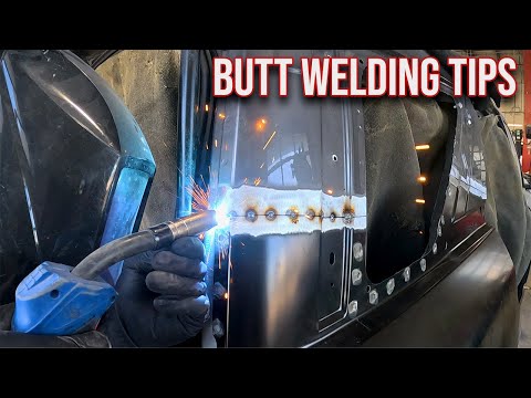 How I Weld My Butt Joints | Tips & Tricks | MIG THIN METAL