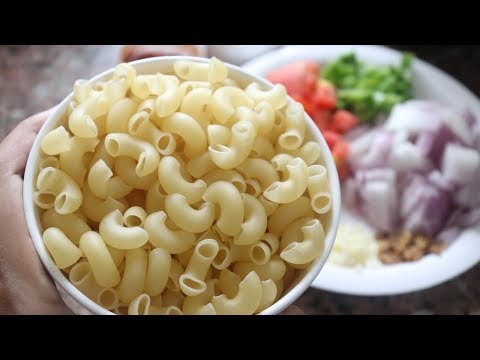 Pasta Recipe- Indian Style Macaroni Pasta Recipe - Masala Macaroni- Masala Pasta Recipe-मसाला पास्त