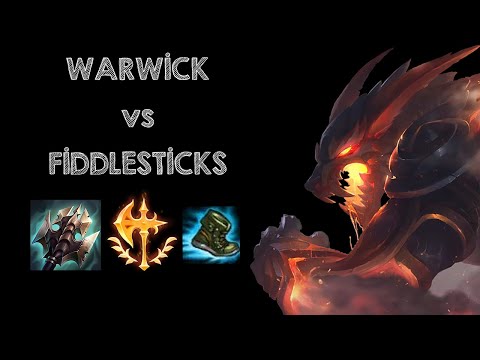 Warwick vs Fiddlesticks Altın Elo Dereceli - Sezon 10 Oynanış