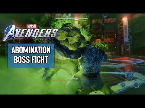 Marvel Avengers - Hulk vs Abomination Boss Fight